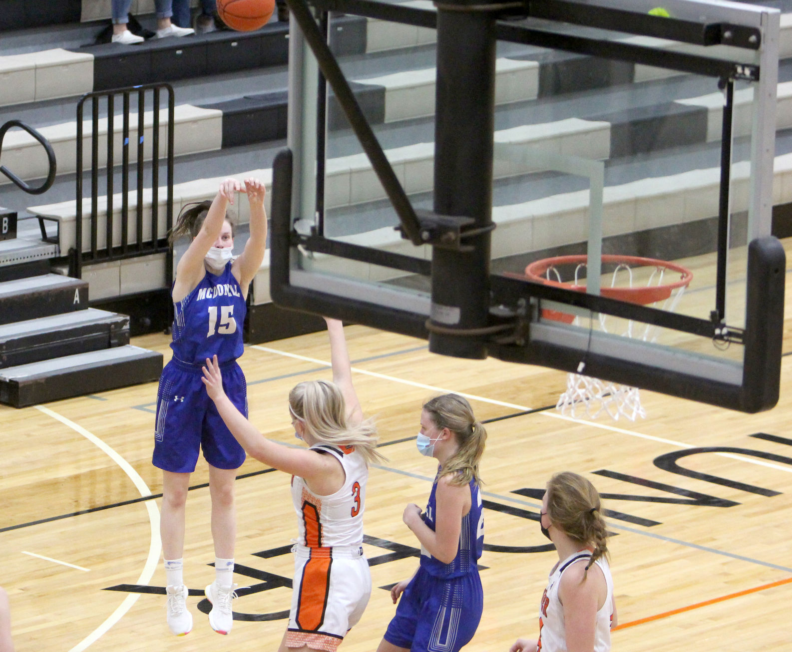 McDonell at Osseo-Fairchild girls basketball 1-11-21